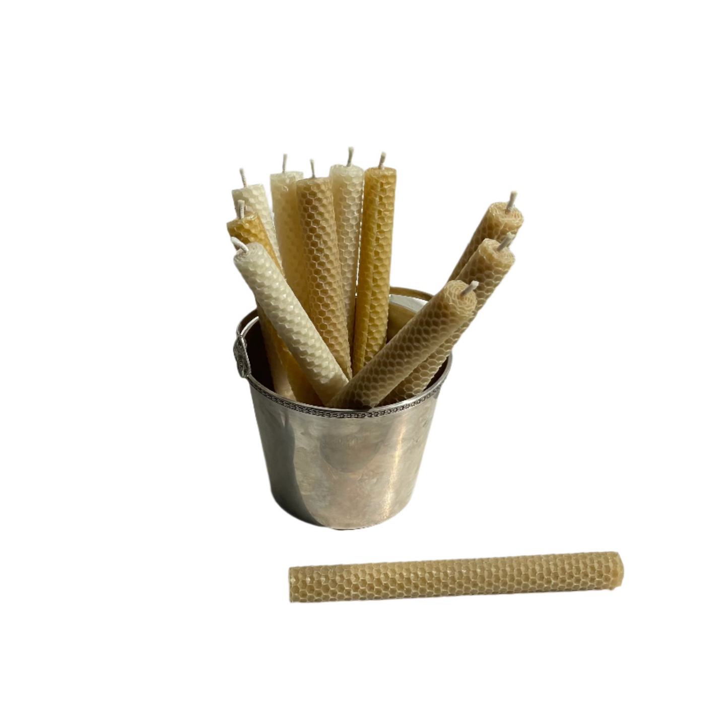 Rolled Beeswax Candles